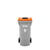 Verzamelaar voor spuitbussen verrijdbaar, inhoud 120 l h x b x d = 960x498x554 mm
