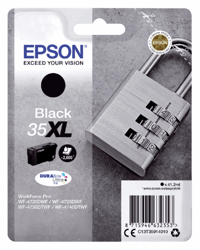 Inkcartridge Epson 35XL T3591 zwart HC artikel afbeelding