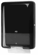 Handdoekdispenser Tork H3 Elevation C-vouw en Z-vouw zwart 553008