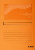 Venstermap Exacompta Forever L-model 120gr oranje 100 stuk