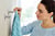 tesa® Smooz Handdoekhaak, Zelfklevend, Verchroomd Metaal