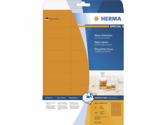 ETIKET HERMA 5141 63.5X29.6MM 540ST OR artikel afbeelding