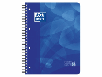 PROJECTBOEK OXFORD A4+ 4R LIJN 120VEL BLAUW artikel afbeelding