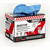 Poetsdoeken b x l = 300x420 mm heavy, honingraatpatroon blauw, VE = 160 stuks