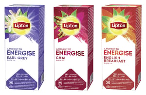 Thee Lipton Energise English Breakfast 25stuks