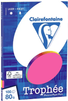 Papier CF A4 80gr fluor ass/pk100v