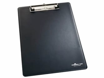 Klembord Durable 2350 A4 met kopklem zwart