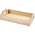 Dienblad Creotime hout 30x17x5cm
