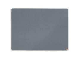 Nobo Memobord, Vilt, 1200 x 900 mm, Grijs