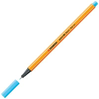Fineliner STABILO point 88/031 neon blauw