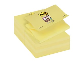 Post-it Super Sticky Z-Notes Canary Yellow 76 x 127 mm (pak 12 x 90 vel)