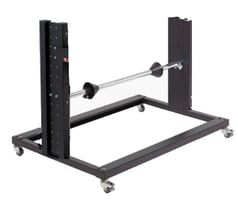 Multi Line onder tafel Rolhouder incl. wielen