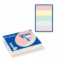 Clairefontaine Trophee kopieerpapier A4 210x297 80 g/m². Kleur: Pastel assorti. Artikelcode: 1703 (Doos à 5 Pak à 500 Vel)