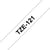 Labeltape Brother P-touch TZe-121 standaard 9mm zwart op transparant