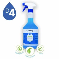 Cleeny D4 Multi- en glasreiniger 1L sprayflacon gebruiksklaar artikel afbeelding