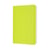 Notitieboek Moleskine pocket 90x140mm lijn soft cover lemon green