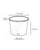 Kraft/PLA soepbeker 26oz/750ml/117mmØx110mm