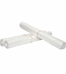HDPE afvalzakken 63 x 70 cm transparant, T15, 50 liter artikel afbeelding
