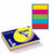 Clairefontaine Trophee gekleurd papier A4 210x297mm 80gr. Kleur:  assortie zonnegeel/grasgroen/kardinaalrood/turquoiseblauw/fuchsia  1704SC artikel afbeelding
