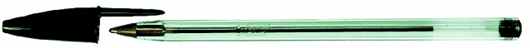 BALPEN BIC CRISTAL ZWART artikel afbeelding
