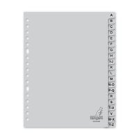 Tabblad A5 17R PP A-Z grijs/set20