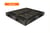 Blokpallet 1000 x 1200 x 120 mm Rondlopend onderdek Zwart (Gebruikt)