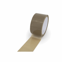 Zelfklevend plakband polypropyleen bruin, VE = 36 rollen