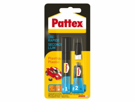 Secondelijm Pattex all plastic tube 2gram op blister