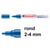 Lakmarker edding 750 2-4mm blauw/pk10