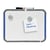 Whiteboard Nobo Slim Line 22x28cm wit