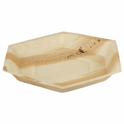Palmblad bord 24cm Hexagonaal artikel afbeelding