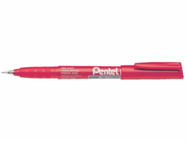 FINELINER PENTEL NMF50 0.4MM ROOD