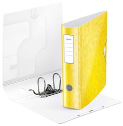 Ordner Leitz WOW 180° Active A4 82mm PP geel artikel afbeelding