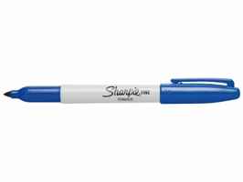 Viltstift Sharpie rond fijn blauw