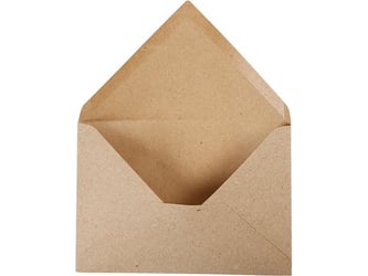 Creotime Envelop 115x160mm 120g beige (1 pak x 50 stuks)