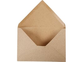 Creotime Envelop 115x160mm 120g beige (1 pak x 50 stuks)