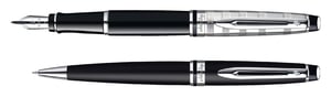 Balpen Waterman Expert black lacquer CT medium