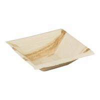 Palmblad bakje "Kheops" 16x16x4,5cm