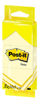 Memoblok Post-it Notes 6810 38x51mm canary yellow
