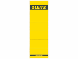 RUGETIKET LEITZ 1642 58X190MM GEEL  artikel afbeelding
