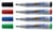 Viltstift Bic Velleda 1701 whiteboard rond large assorti doos à 4 stuks