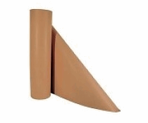 Pakpapier rol 70 cm breed, 80 grams, bruin artikel afbeelding