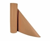 Pakpapier rol 70 cm breed, 80 grams, bruin artikel afbeelding