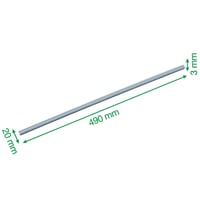 Mesgeleider voor rolsnijmachine Leitz Precision Office A3 2 stuks