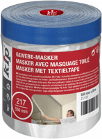 Kip 217 Masker met Textieltape - blauw