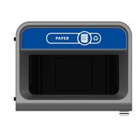 Configure Recyclingstation Papier EN 125 ltr, Rubbermaid