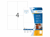 Herma Verwijderbare Outdoor Folie-etiketten, 105 x 148 mm, Wit (pak 80 stuks) artikel afbeelding