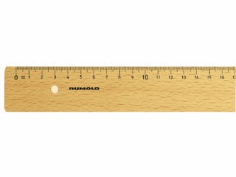 RUMOLD Liniaal - hout 40 cm artikel afbeelding
