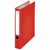 Ordner A4 met kunststof oppervlak rugbreedte 55 mm, VE = 25 stuks rood