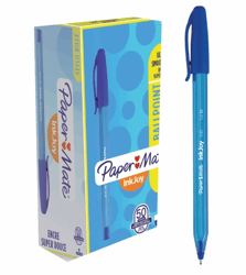 BALPEN PAPERMATE INKJOY 100 CAP M BLAUW artikel afbeelding